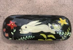 Vintage Round Hand Painted A.j Morgan Reading Eyeglasses Unique Case. Fixed Price $45.00.