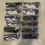"12 Pair" Foster Grant Brandon +2.50 Blk Reading Glasses Readers. Fixed Price $48.00.