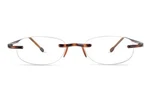 Scojo New York Gels Reading Glasses Rimless Lightweight 71512 Tortoise +1.25. Fixed Price $24.99.