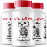 (3 Pack) Dr. Love Roar Lion Mane Male Capsules For Men Energy & Vitality Pills. Fixed Price $39.95.