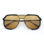 SA106 Geometric Sunglasses For Men Metal Frame Fashion Square Pilot Shades. Fixed Price $16.99.
