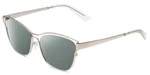 Book Club Late Hesitation Unisex Cateye Polarize Sunglasses Silver 54MM Option. Fixed Price $47.00.