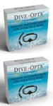 Calabria Hydrotac Dive Optx 20/20 Stick On Bifocal LENSES+2.00 Pack Scuba Mask. Fixed Price $44.95.
