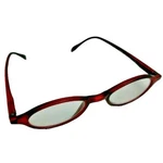 Zoom Express Yourself Red Color Reading Glasses Vintage Retro Look Frames Only. Fixed Price $14.99.