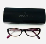 Women's Readers Matte Tortoise/plum +2.00 Reading Glasses Eyefly New With Case. Fixed Price $12.95.