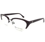 Judith Leiber Eyeglasses Frames JL-3011 Orchid Purple Cat Crystals 53-18-140. Fixed Price $164.79.