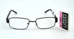 Foster Grant Lorenzo 51/18-140 Gunmetal Gray & Black Reading Glasses +2.50. Fixed Price $12.99.