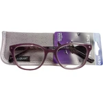Foster Grant Reading Glasses VRL2103 Purple +1.50 51 18-144 PD62MM+SOFT Case New. Fixed Price $12.99.