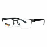Multi Focus Progressive Reading Glasses 3 Powers 1 Reader Rectangle Half Rim. Fixed Price $18.95.