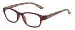 Isaac Mizrahi Women Multi-focus Blue Light Glasses Crystal Red Floral White 51MM. Fixed Price $49.95.