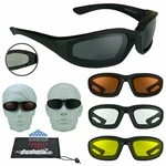 Bifocal Motorcycle Safety Glasses Sunglass Foam Padded Wind Dust Proof Reader. Fixed Price $30.99.