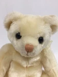 Ty Classic Lacey The Bear W/gold Bow Poseable Plush Stuffed Animal Adorable 1999. Fixed Price $13.00.
