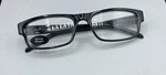 Wink By Icu Reading Glasses 1.25 Black, Spring Hinges, Scratch Resistant. Fixed Price $9.99.
