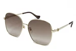Gucci Sunglasses Women's Square Metal Gold 61MM Brown Gradient Lens GG1089SA-002. Fixed Price $274.95.