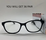 "36 Pair" Foster Grant Sofia Vergara Fgsv 23 606 Snk +2.75 Reading Glasses Reade. Fixed Price $108.00.