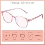 Blue Light Blocking Glasses Women Ease Computer Digital Eye Strain Blurry Vision. Fixed Price $11.24.