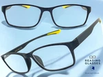 Sleek Contemporary Modern Sporty Reading Eye Glasses Readers Gray Frame +1.75. Fixed Price $13.01.