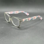 Peepers Soul Surfer +2.00 Reading Glasses Gray W/ Multi-color Temples Flex Used. Fixed Price $19.95.