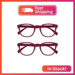 Opulize Pop Reading Glasses For Women Men,scratch Resistant Round Matt Frame Wit. Fixed Price $18.31.