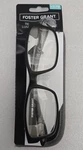 Foster Grant Reading Glasses +2.75 Scooter 53 17-143 Black/gray With Soft Case. Fixed Price $10.88.