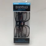 Y41 Essentials / Foster Grant TS3000 Vl "3 Pack" Reading Glasses Strength: +2.00. Fixed Price $9.95.