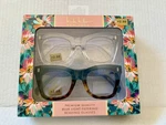 Nicole Miller 2-PK Premium Blue Light Filter Reading Glasses Readers +2.00 New. Fixed Price $28.99.