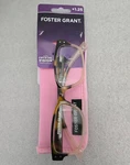 Foster Grant Reading Glasses Monroe Pink 51 18-139 W/soft Case Pick Strength. Fixed Price $9.88.