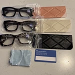 Ccvoo 3 Pack Oprah Reading For Women, Eyeglasses, Blue Light, 1.75X. Fixed Price $9.99.