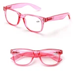 Classic Clear Frame Reading Glasses - Simple Unisex Readers 1 Pair. Fixed Price $9.95.