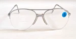 Vintage 90'S Aviator Metal Double Bridge Bi-focal Reading Glasses +3.50 (silver). Fixed Price $29.99.