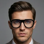 Tom Ford Glasses Frames Men Black Pilot Aviator Blue Light FT5756-B 001 53MM. Fixed Price $313.58.