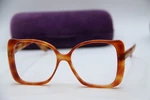Gucci Gg 0473O 003 Havana Silver Authentic Frames Eyeglasses 55-16. Fixed Price $212.50.