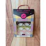 Betsey Johnson Reading Glasses 3 Pack +1.50 Cat Eye Tortoise Green Pink New. Fixed Price $14.95.