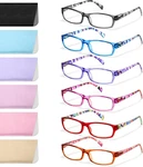 Reading Glasses For Women, 6 Pack Fashion Readers Spring Hinge Eye. Fixed Price $27.92.