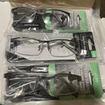 "3 Pair" Foster Grant Lamar +1.50 Stainless Steel Reading Glasses Readers W/case. Fixed Price $27.95.