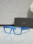 Tom Ford Blue Transparent Square Eyeglasses Optical Frame Unisex W Case. Fixed Price $165.00.