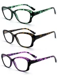 Eye Zoom 3 Pack Ladies Stylish Butterfly Style Reading Glasses For Women. Fixed Price $15.99.