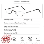 Covesato Half Frame Reading Glasses Women Pairs 2.50 Moon Readers. Fixed Price $20.00.