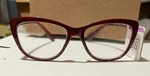 Gloss By Foster Grant 2003 Red Reading Glasses Women Readers. Fixed Price $5.44.