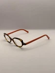 Eyebobs Reading Glasses Tortoise Oval Frames Orange Temples Womens +1.50. Fixed Price $34.95.