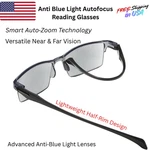 Smart Automatic Zoom Reading Anti Blue Ray Eyeglasses Autofocus Power. Fixed Price $8.65.