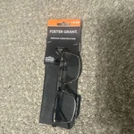 Foster Grant Kyne +2.50 Gun Men Premium Readers Reading Glasses Crystal Vision. Fixed Price $18.50.