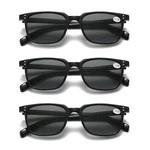 3 Pk Unisex Full Lens Tinted Readers Reading Sunglasses UV400 Black Frame. Fixed Price $15.99.