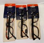 +1.50 Mag Pairs Dr Dean Edell / Icu Eyewear Reading Glasses New Readers (3. Fixed Price $14.50.