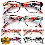 Bloexclu Blue Light Reading Glasses 6 Pack, Anti Eyestrain Computer Readers. Fixed Price $27.99.