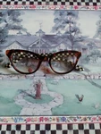 Mackenzie-childs Leno Readers With Courtly Check. Fixed Price $58.00.
