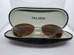 Taliani TL236 Vintage Women Italian Eyeglasses Frame Crystal Studded 55-16-135. Fixed Price $74.98.