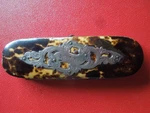 J7121 Antique Dutch 1870 Faux Tortoise Reading Case + Glasses See Description. Fixed Price $199.00.