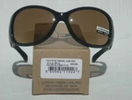 Coyote SR02+2.00 Womens Bi-focal Reading Sunglasses Sport Wrap Black/amber Brown. Fixed Price $49.95.