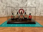 Alabama Crimson Tide Championship Ring Set With Display Case Shipped. Fixed Price $125.00.